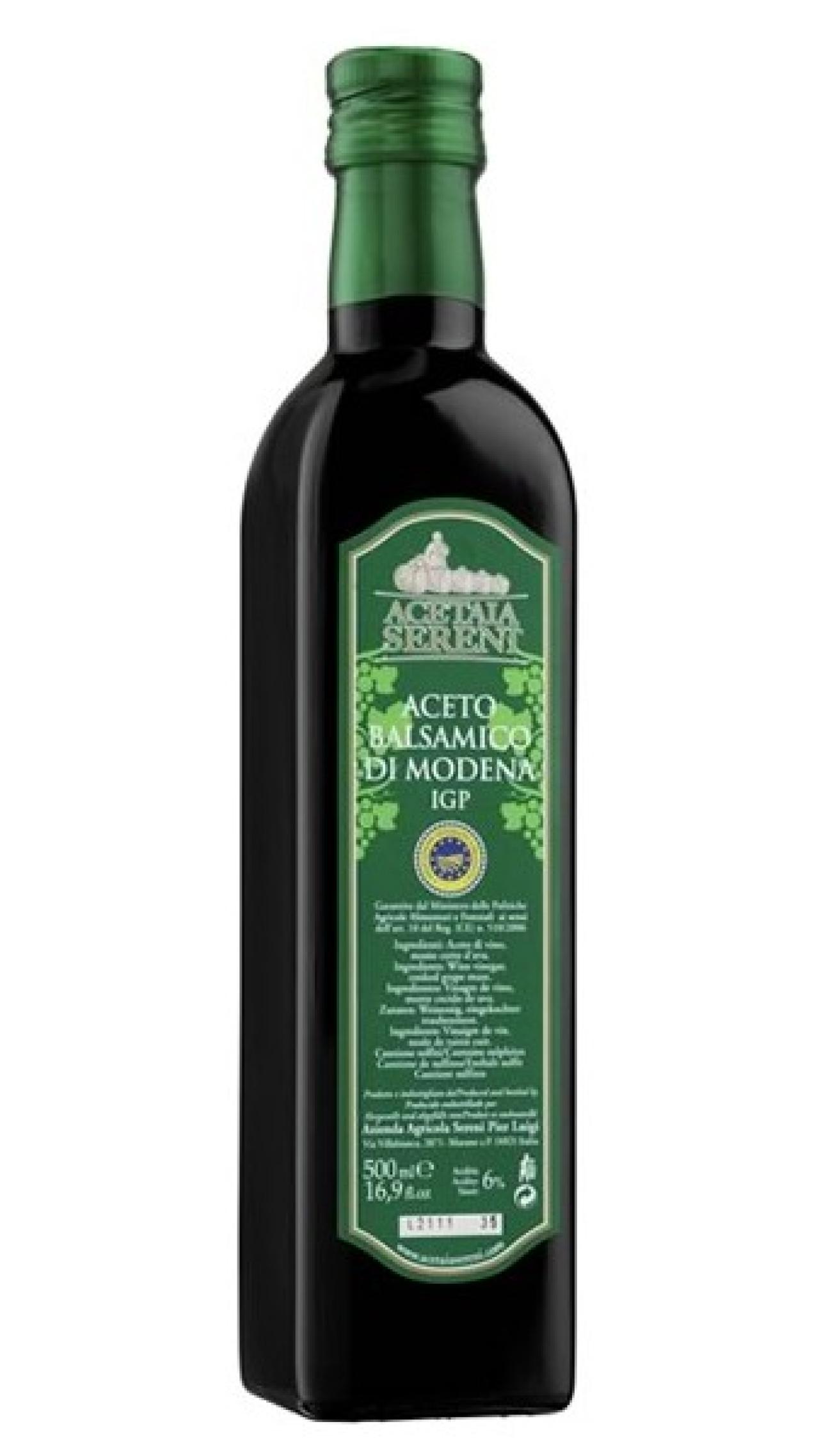 Aceto Balsamico di Modena IGP  Etichetta Verde 0,5 Ltr